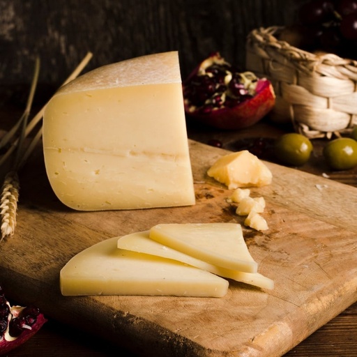 [JYP011] Queso manchego curado D.O.P. cuña 250 g