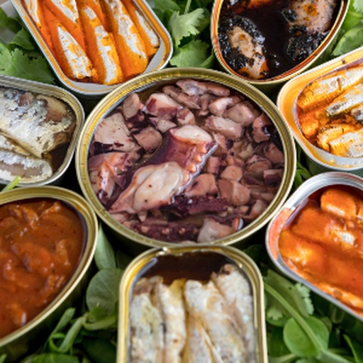 [JYP060] Pulpo en aceite de oliva